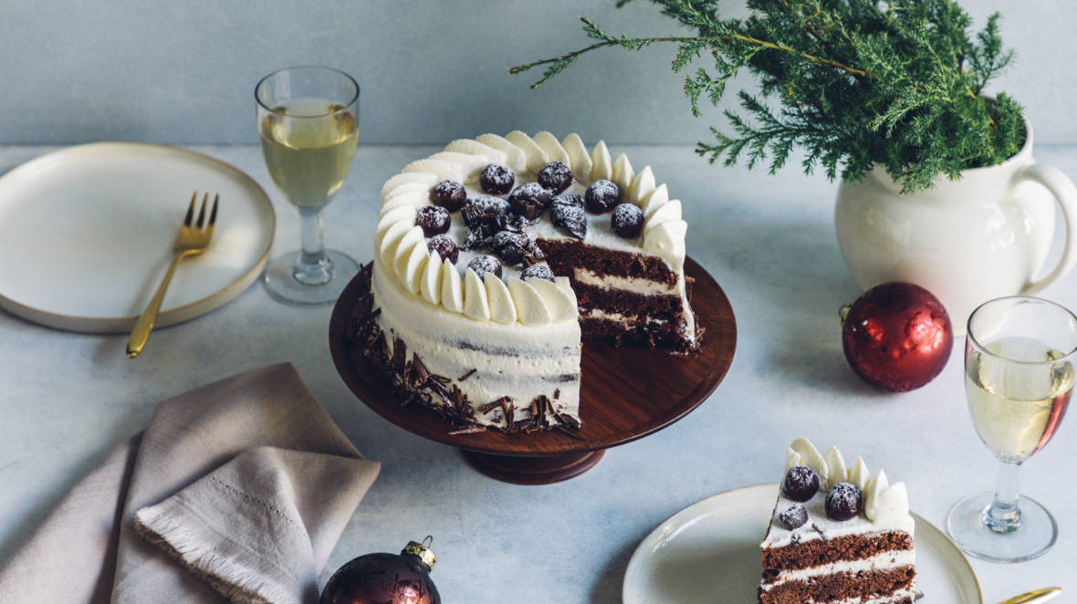 クリスマスケーキの写真